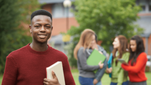 high school studies in Swedish